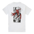 White - Back - Spider-Man Mens City T-Shirt