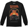 Black - Front - Dungeons & Dragons Mens The Roleplayer Long-Sleeved T-Shirt