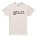 Natural - Front - Dungeons & Dragons Mens 70´s Logo T-Shirt