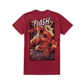 Red - Back - The Flash Mens The Scarlet Speedster T-Shirt