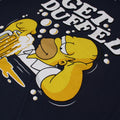 Charcoal - Side - The Simpsons Mens Get Duffed T-Shirt