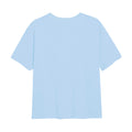 Light Blue - Back - Lilo & Stitch Girls Wavy T-Shirt