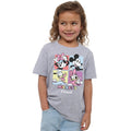 Sports Grey - Side - Mickey Mouse & Friends Girls Square Heather T-Shirt