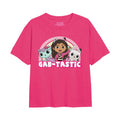 Fuchsia - Front - Gabby´s Dollhouse Girls Friends Rainbow T-Shirt