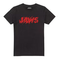 Black - Front - Jaws Mens Thrash T-Shirt