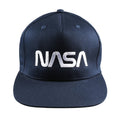 French Navy - Front - NASA Mens Logo Baseball Cap