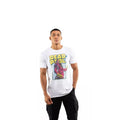 White-Yellow-Red - Back - Deadpool Mens 90´s T-Shirt