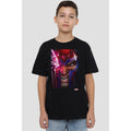 Black - Back - Marvel Childrens-Kids X-Men Magneto Comic Cover T-Shirt