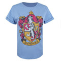 Indigo - Front - Harry Potter Womens-Ladies Gryffindor T-Shirt