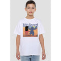 White - Back - Lilo & Stitch Childrens-Kids Into The Sunset T-Shirt