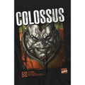 Black - Lifestyle - Marvel Childrens-Kids X-Men Colossus Infographic T-Shirt