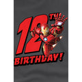 Charcoal - Lifestyle - Iron Man Childrens-Kids 12th Birthday T-Shirt