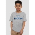 Sport Heather - Back - Frozen Childrens-Kids Logo T-Shirt