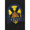 Black - Lifestyle - Marvel Childrens-Kids X-Men Wolverine Retro T-Shirt