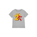 Sport Heather - Front - Iron Man Childrens-Kids Cute 2nd Birthday T-Shirt