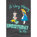 Charcoal - Lifestyle - Alice In Wonderland Childrens-Kids Very Merry Unbirthday To Me T-Shirt