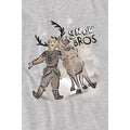 Sport Heather - Lifestyle - Frozen Childrens-Kids Snow Bros Kristoff Sven T-Shirt