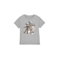 Sport Heather - Front - Frozen Childrens-Kids Snow Bros Kristoff Sven T-Shirt