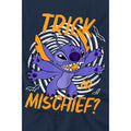 Navy - Lifestyle - Lilo & Stitch Childrens-Kids Trick Or Mischief T-Shirt