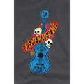 Charcoal - Lifestyle - Coco Childrens-Kids Remember Me Guitar With Skulls T-Shirt