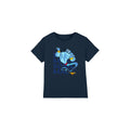 Navy - Front - Aladdin Childrens-Kids Let´s Make Some Magic Genie T-Shirt