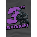 Charcoal - Lifestyle - Black Panther Childrens-Kids 3rd Birthday T-Shirt