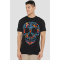 Black - Back - Coco Mens Day Of The Dead Rivera Family Skull T-Shirt