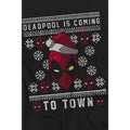 Black - Lifestyle - Deadpool Mens Coming To Town T-Shirt