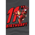 Charcoal - Lifestyle - Iron Man Childrens-Kids 11th Birthday T-Shirt