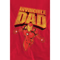 Red - Lifestyle - Iron Man Unisex Adult Invincible Dad Flying Fathers Day Sweatshirt