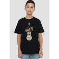 Black - Back - Coco Childrens-Kids Recuerdame Famous Guitar Ernesto T-Shirt