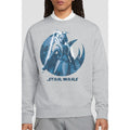 Sport Heather - Back - Ahsoka Unisex Adult Ready Sweatshirt