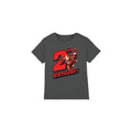 Charcoal - Front - Iron Man Childrens-Kids 2nd Birthday T-Shirt