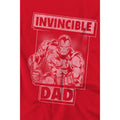 Red - Lifestyle - Iron Man Mens Invincible Dad Fathers Day T-Shirt