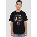 Black - Back - Coco Childrens-Kids Day Of The Dead Ernesto Miguel Hector Skull T-Shirt