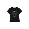 Black - Front - Black Panther Childrens-Kids Costume T-Shirt