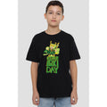 Black - Back - Loki Childrens-Kids Loki Day St Patricks Day T-Shirt