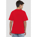 Red - Side - Iron Man Childrens-Kids Costume T-Shirt