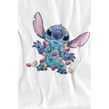 White - Lifestyle - Lilo & Stitch Childrens-Kids Christmas Lights Sketch T-Shirt