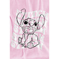 Pink - Lifestyle - Lilo & Stitch Childrens-Kids Sketch Name Repeat T-Shirt