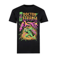 Black-Green-Yellow - Front - Doctor Strange Mens Master T-Shirt