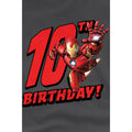 Charcoal - Lifestyle - Iron Man Childrens-Kids 10th Birthday T-Shirt