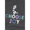 Charcoal - Lifestyle - Frozen Childrens-Kids Choose Joy Olaf T-Shirt