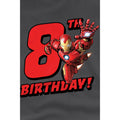 Charcoal - Lifestyle - Iron Man Childrens-Kids 8th Birthday T-Shirt