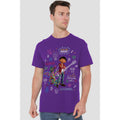 Purple - Back - Coco Mens Miguel Dante Movie Quotes And Colourful Doodles T-Shirt