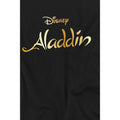 Black - Lifestyle - Aladdin Childrens-Kids Logo T-Shirt