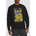 Black - Back - Avengers Unisex Adult Best Dad Thanos Sweatshirt