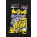 Black - Lifestyle - Avengers Unisex Adult Best Dad Thanos Sweatshirt