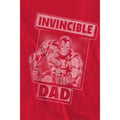 Red - Lifestyle - Iron Man Unisex Adult Invincible Dad Fathers Day Sweatshirt