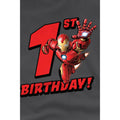 Charcoal - Lifestyle - Iron Man Childrens-Kids 1st Birthday T-Shirt